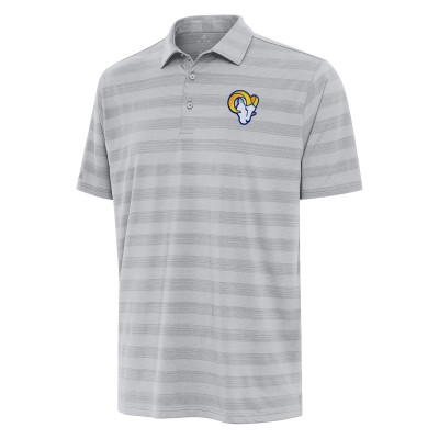 Los Angeles Rams Antigua Tunnel Polo - Gray