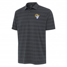 Los Angeles Rams Antigua Tunnel Polo - Pewter