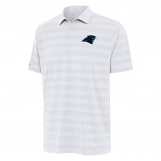 Carolina Panthers Antigua White Tunnel Polo