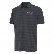 New England Patriots Antigua Pewter Tunnel Polo