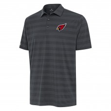 Arizona Cardinals Antigua Pewter Tunnel Polo