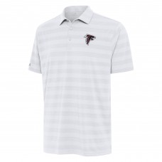 Atlanta Falcons Antigua White Tunnel Polo Atlanta Falcons Antigua White Tunnel Polo