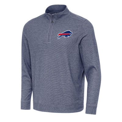 Пуловер Buffalo Bills Antigua Heather Navy Subtle