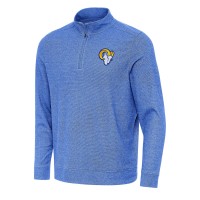 Кофта на короткой молнии Los Angeles Rams Antigua Subtle - Heather Royal