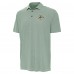 Green Bay Packers Antigua Hunter Green/White Twine Performance Polo