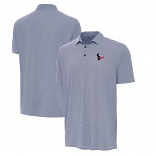 Houston Texans Antigua Navy/White Twine Performance Polo