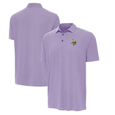 Поло Minnesota Vikings Antigua Twine Performance - Purple/White