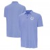 Indianapolis Colts Antigua Royal/White Twine Performance Polo