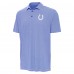Indianapolis Colts Antigua Royal/White Twine Performance Polo