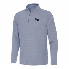 Кофта на короткой молнии Tennessee Titans Antigua Twine - Navy/White