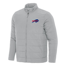 Куртка Buffalo Bills Antigua Gray Swelter Full-Zip