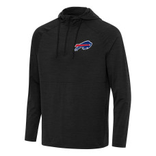 Пуловер Buffalo Bills Antigua Heather Black Spikes Hoodie Пуловер Buffalo Bills Antigua Heather Black Spikes Hoodie