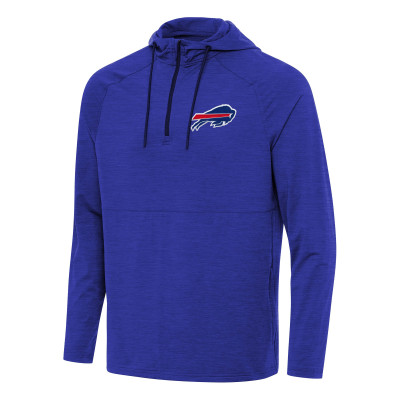 Пуловер Buffalo Bills Antigua Heather Royal Spikes Hoodie
