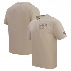 New York Giants Pro Standard Tan Drop Shoulder T-Shirt