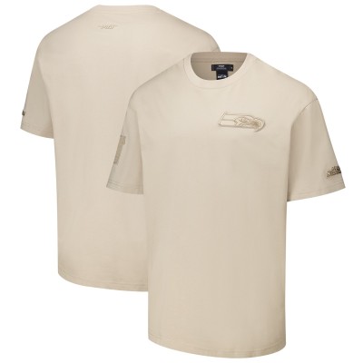 Seattle Seahawks Pro Standard Tan Drop Shoulder T-Shirt
