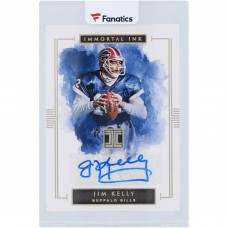 Jim Kelly Buffalo Bills Autographed 2016 Panini Impeccable Gold #11 #1/5 Card