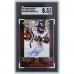 Adrian Peterson Minnesota Vikings Autographed 2012 Panini Momentum #41 #8/10 SGC Authenticated 8.5 Card