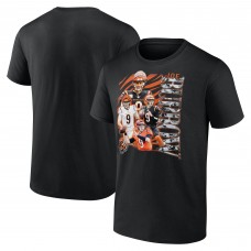 Cincinnati Bengals Joe Burrow Fanatics Black Notorious Player Graphic T-Shirt