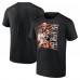 Cincinnati Bengals Joe Burrow Fanatics Black Notorious Player Graphic T-Shirt