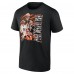 Cincinnati Bengals Joe Burrow Fanatics Black Notorious Player Graphic T-Shirt