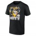 Футболка T.J. Watt Pittsburgh Steelers Notorious Player Graphic - Black