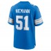 Ben Niemann Detroit Lions Nike Team Game Jersey - Blue