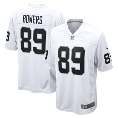 Игровая джерси Brock Bowers Las Vegas Raiders Nike Game -  White