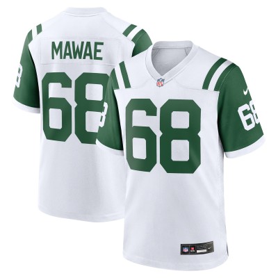 Игровая джерси Kevin Mawae New York Jets Nike Classic Alternate Retired Player Game - White