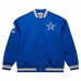 Куртка на кнопках Dallas Cowboys Mitchell & Ness Royal Vintage Double Down Satin