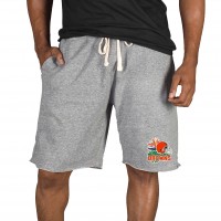 Шорты Cleveland Browns Concepts Sport Gray Mainstream Tri-Blend