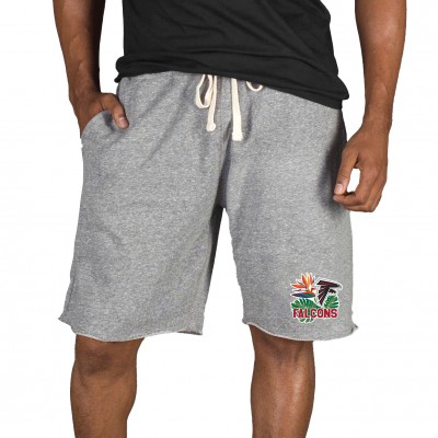 Шорты Atlanta Falcons Concepts Sport Gray Mainstream Tri-Blend