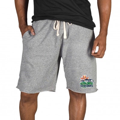 Seattle Seahawks Concepts Sport Gray Mainstream Tri-Blend Shorts
