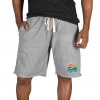 Los Angeles Chargers Concepts Sport Gray Mainstream Tri-Blend Shorts