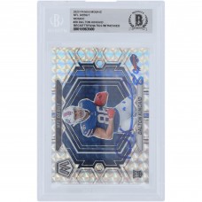 Dalton Kincaid Buffalo Bills Autographed 2023 Panini Mosaic Mosaic Prizm #ND-20 Beckett Fanatics Witnessed Authenticated Rookie Card
