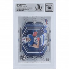 Dalton Kincaid Buffalo Bills Autographed 2023 Panini Mosaic #ND-20 Beckett Fanatics Witnessed Authenticated 10 Rookie Card