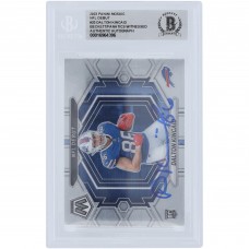 Dalton Kincaid Buffalo Bills Autographed 2023 Panini Mosaic #ND-20 Beckett Fanatics Witnessed Authenticated Rookie Card