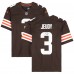 Игровая джерси Jerry Jeudy Cleveland Browns Autographed Fanatics Authentic Brown Nike Limited