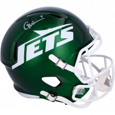 Garrett Wilson New York Jets Autographed Fanatics Authentic 2024 Riddell Speed Replica Helmet Garrett Wilson New York Jets Autographed Fanatics Authentic 2024 Riddell Speed Replica Helmet