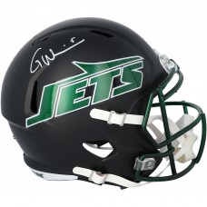Garrett Wilson New York Jets Autographed Fanatics Authentic 2024 Alternate Speed Replica Helmet Garrett Wilson New York Jets Autographed Fanatics Authentic 2024 Alternate Speed Replica Helmet