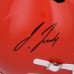 Jerry Jeudy Cleveland Browns Autographed Fanatics Authentic Riddell 2024 Speed Replica Helmet