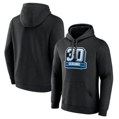 Толстовка Carolina Panthers Black 30th Anniversary