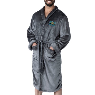 Jacksonville Jaguars The Northwest Group Charcoal Bathrobe