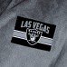 Las Vegas Raiders The Northwest Group Charcoal Bathrobe