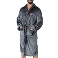 Los Angeles Rams The Northwest Group Bathrobe - Charcoal