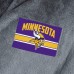 Minnesota Vikings The Northwest Group Bathrobe - Charcoal
