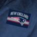 New England Patriots The Northwest Group Navy Bathrobe