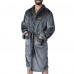 New Orleans Saints The Northwest Group Charcoal Bathrobe
