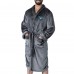 Philadelphia Eagles The Northwest Group Bathrobe - Charcoal