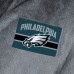 Philadelphia Eagles The Northwest Group Bathrobe - Charcoal