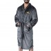 Pittsburgh Steelers The Northwest Group Bathrobe - Charcoal